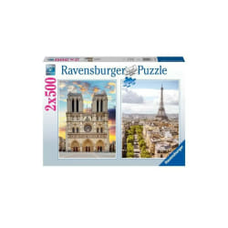 Ravensburger Puzzle Paris & Notre Dame 2 x 500 Pièces - TU