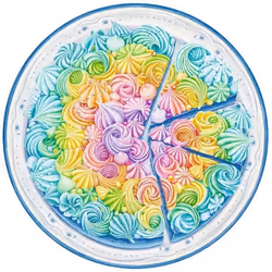 Ravensburger Rainbow cake, 500 pièce(s), Alimentation et boissons, 12 an(s)