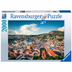 Ravensburger Puzzle 2000 p - Ville coloniale de Guanajuato, Mexique, 2000 pièce(s), 14 an(s)