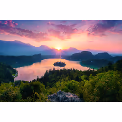 Ravensburger Puzzle 3000 p - Lac de Bled, Slovénie - Vue supplémentaire 3