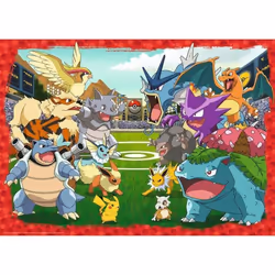Ravensburger Puzzle 1000p - L'affrontement des Pokémon, 1000 pièce(s), 14 an(s)