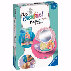 Ravensburger Be Creative Mosaic, Kit de loisirs créatifs pour enfants, 7 an(s), Multicolore