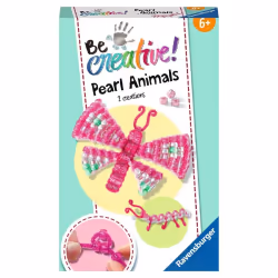 Ravensburger Be Creative Bead Animal Butterfly, Kit de loisirs créatifs pour enfants, 6 an(s), Multicolore