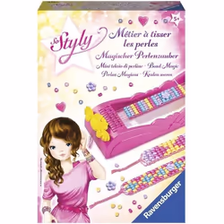Ravensburger Métier à tisser les perles, Kit de fabrication de bracelets pour enfants, 5 an(s), Multicolore