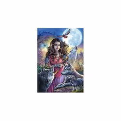 Ravensburger Puzzle 1000 p - La maitresse des loups, 1000 pièce(s), 14 an(s)