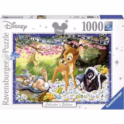 Ravensburger Puzzle 1000 P - Bambi (Collection Disney), 1000 pièce(s), Dessins animés, 14 an(s)