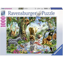 Ravensburger Puzzle 1000 p - Aventures dans la jungle