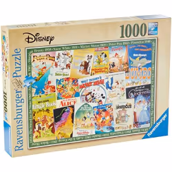 Ravensburger Puzzle 1000 p - Posters Vintage Disney, 1000 pièce(s), 12 an(s)