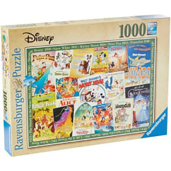 Ravensburger Puzzle 1000 p - Posters Vintage Disney
