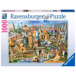 Ravensburger World Landmarks, 1000 pièce(s), Ville, 12 an(s)
