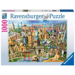Ravensburger World Landmarks Jeu de puzzle 1000 pièce(s) Ville