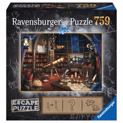 Ravensburger Escape puzzle - Observatoire astronomique, 759 pièce(s), Métiers, 12 an(s)
