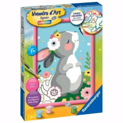 Ravensburger Numéro d'art - moyen - Lapin et papillon, 7 an(s), 200 mm, 270 mm, 50 mm, 1 pièce(s)