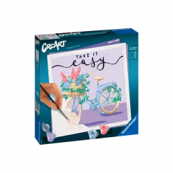 Ravensburger Take it easy, Peintures inclus, Garçon/Fille, Couleur par kit de peinture par numéros