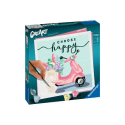 Ravensburger MnZ Choose happy Couleur par kit de peinture par numéros