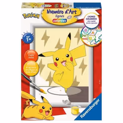 Ravensburger Numéro d'art - petit - Pikachu