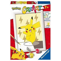 Peinture par numéros - CREART - Pikachu - Multicolore - Pour enfants à partir de 6 ans - Ravensburger 20241