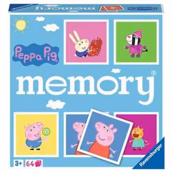 Ravensburger memory Peppa Pig, Jeu de cartes, Mémoire, 3 an(s)