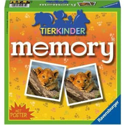 Jeu de société - RAVENSBURGER - Mémory - Les bébés animaux - 72 cartes - Enfant 4 ans et plus