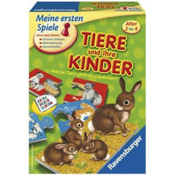 Ravensburger - Jeu d'observation - Les animaux et leurs petits : Version allemande