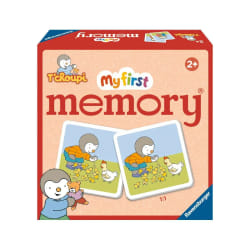 Ravensburger My First memory T'Choupi Jeu de cartes Mémoire