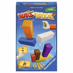 Ravensburger Make' n' Break, Jeu de société, Motricité fine (dextérité), 8 an(s), 8 min, Jeu familial