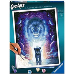 Ravensburger 23516 livre et page à colorier Couleur par kit de peinture par numéros