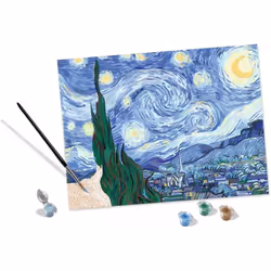 Ravensburger 23518 livre et page à colorier Couleur par kit de peinture par numéros