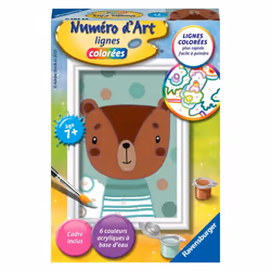 Ravensburger Numéro d'art mini Ourson, 7 an(s), 110 mm, 150 mm, 30 mm, 1 pièce(s)