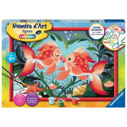 Ravensburger Numéro d'Art grand Bisous de poissons