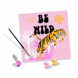 Ravensburger CreArt - 20x20 cm - Be Wild, Multicolore, 12 an(s), Garçon/Fille, 108 an(s), CE, République tchèque