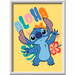 Ravensburger CreArt Aloha Stitch Couleur par kit de peinture par numéros