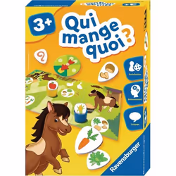 Ravensburger Qui mange quoi ?, 3 an(s), 15 min