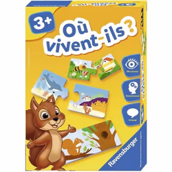 Ravensburger Où vivent-ils ?, Animaux, 3 an(s)