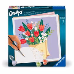 Ravensburger 25518, Peintures inclus, Couleur par kit de peinture par numéros