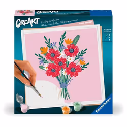 Ravensburger 25519, Peintures inclus, Couleur par kit de peinture par numéros