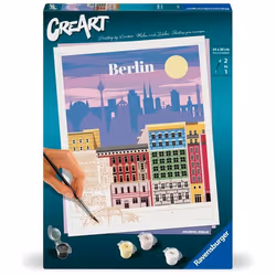 Ravensburger 25521, Peintures inclus, Couleur par kit de peinture par numéros