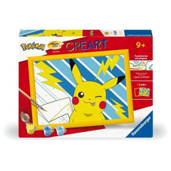 CreArt Kids 18x24cm Pikachu Éclair Kit de peinture par numéros Numéro dArt Dès 7 ans 25905 Ravensburger