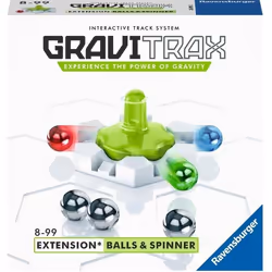 Ravensburger GraviTrax Bloc d'action Balls & Spinner, Jeu de société, Puzzle, 8 an(s)