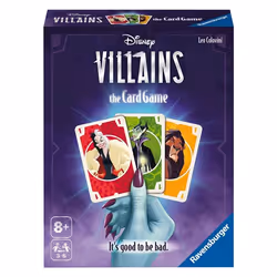 Ravensburger Disney Villains, Jeu de cartes, Accumulation, 8 an(s), Jeu familial
