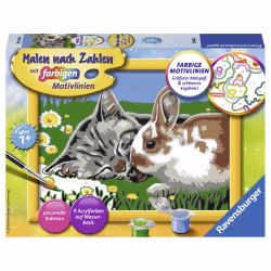 Ravensburger 27840, 1 pages, Peintures inclus, Couleur par kit de peinture par numéros