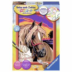 Ravensburger 4005556280285, 1 pages, Peintures inclus, Garçon/Fille, Couleur par kit de peinture par numéros