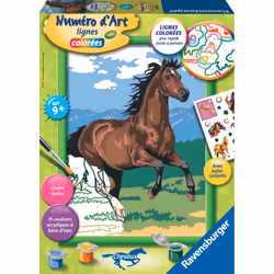 Ravensburger Coll-N° D'Art M.F. Chevaux, Garçon/Fille, 9 an(s), CE, République tchèque, Consumer Unit ou UVC unité de vente c ...