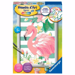 Ravensburger Numéro D'Art - Petit - Flamant Rose, Garçon/Fille, 7 an(s), CE, République tchèque, Consumer Unit ou UVC unité d ...