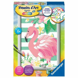 Ravensburger Numéro D'Art - Petit - Flamant Rose