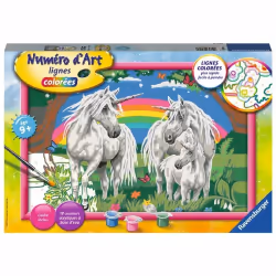 Ravensburger Numéro D'Art - Grand - Au Pays Des Licornes, Garçon/Fille, 9 an(s), CE, République tchèque, Consumer Unit ou UVC ...