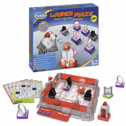 ThinkFun Laser Maze Jr., Jeu de société, Concentration, 6 an(s)