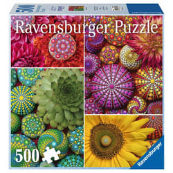 Ravensburger Mandala Blooms Jeu de puzzle 500 pièce(s) Art