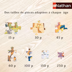 Nathan Puzzle 30 p - Oua Oua à la plage - Vue supplémentaire 4