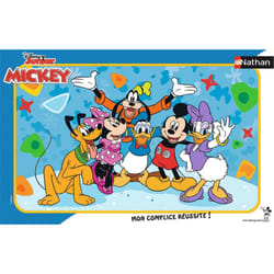 Nathan Puzzle cadre 15 p - Les amis de Mickey